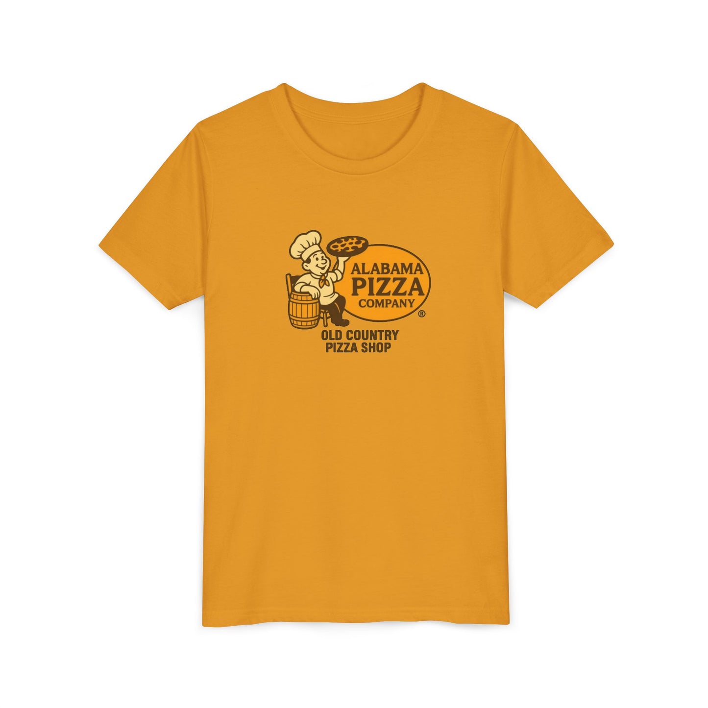 Alabama Pizza Company Kids Tee – 'Old Country Pizza Shop' Youth T‑Shirt