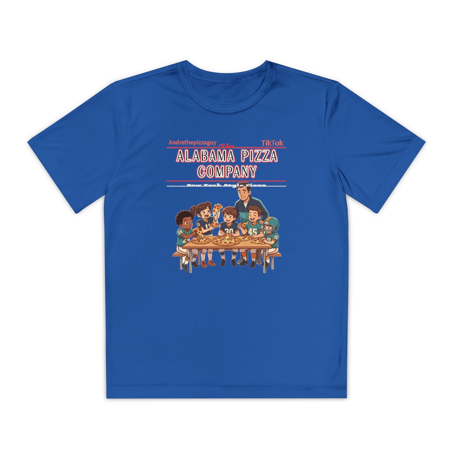 Alabama Pizza Company Kids Tee – Retro Pizza Night Graphic Youth T-Shirt