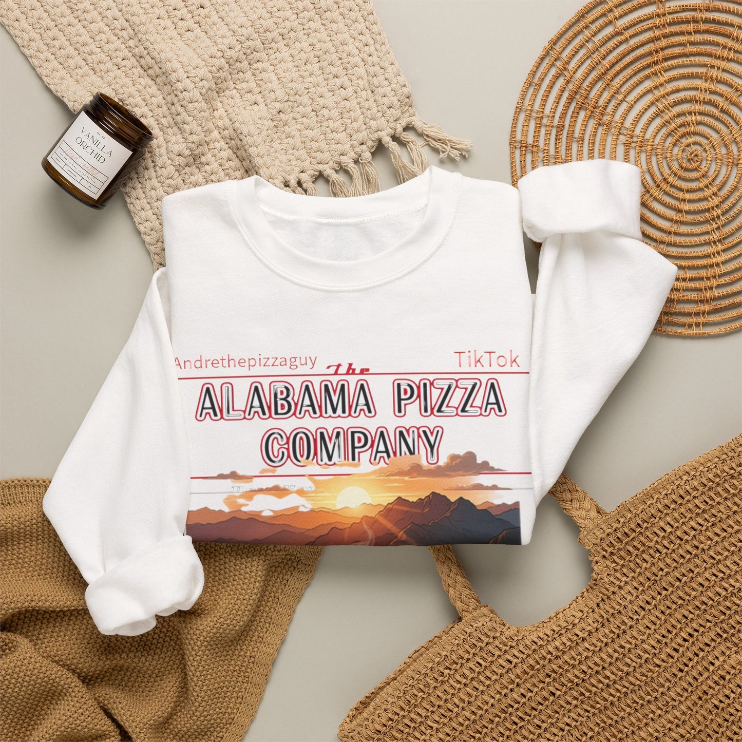 Alabama Pizza Company Sweatshirt – Vintage Mountain Pizza Crewneck