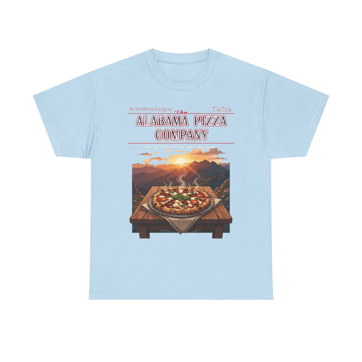 Alabama Pizza Company Tee – Scenic Mountain Pizza Graphic Shirt
