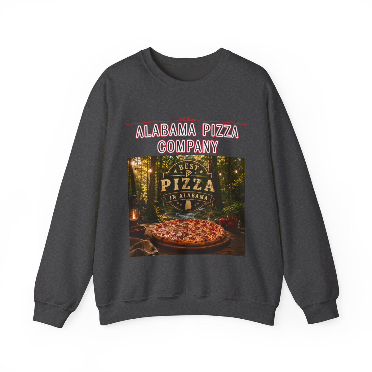 Alabama Pizza Company Sweatshirt — "Best Pizza in Alabama" Crewneck