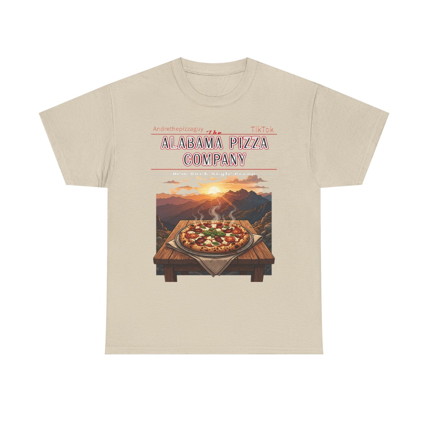 Alabama Pizza Company Tee – Scenic Mountain Pizza Graphic Shirt