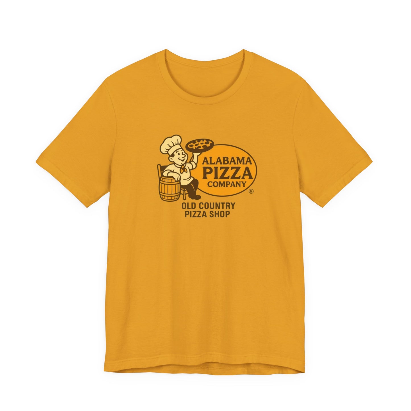 Alabama Pizza Company Tee — Old Country Pizza Shop Graphic T-Shirt