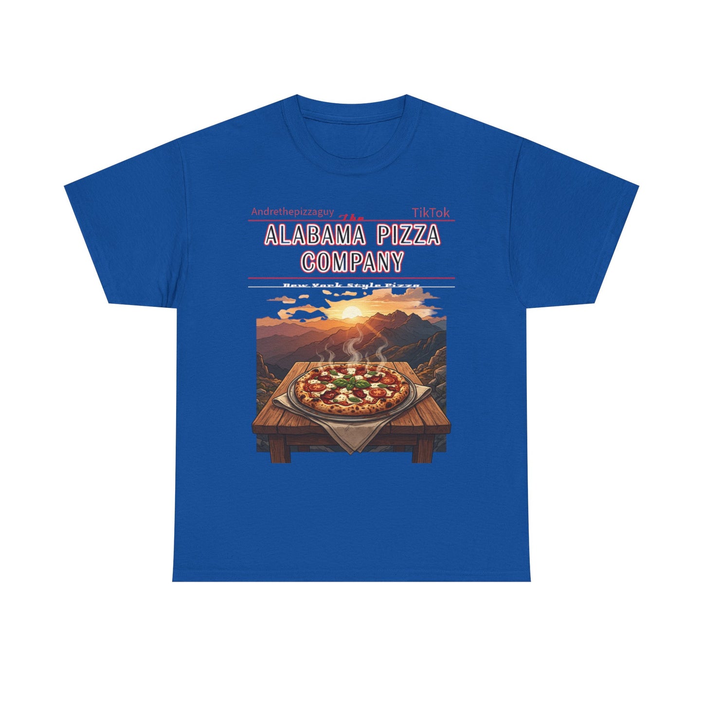 Alabama Pizza Company Tee – Scenic Mountain Pizza Graphic Shirt