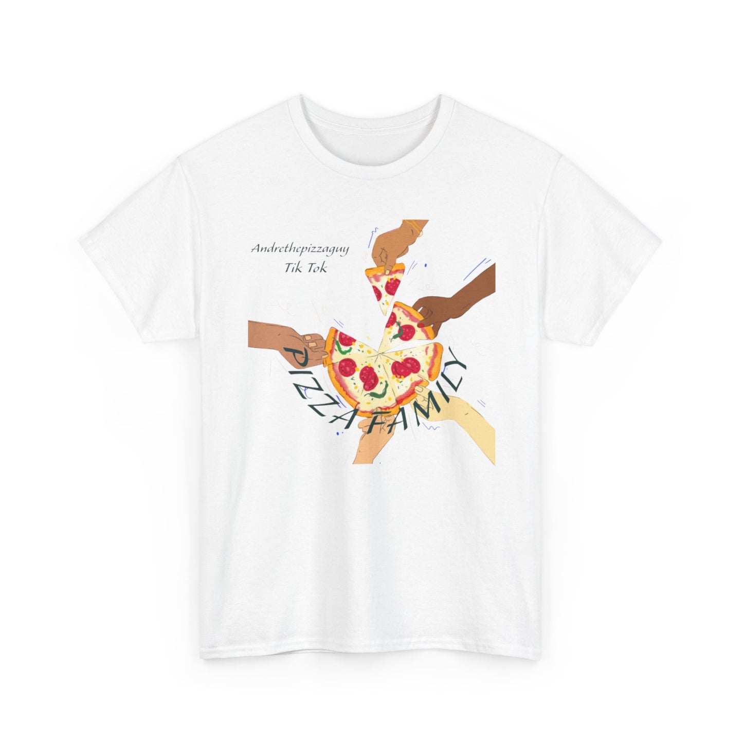 Pizza Family T-Shirt — Together Share Slice Graphic Tee