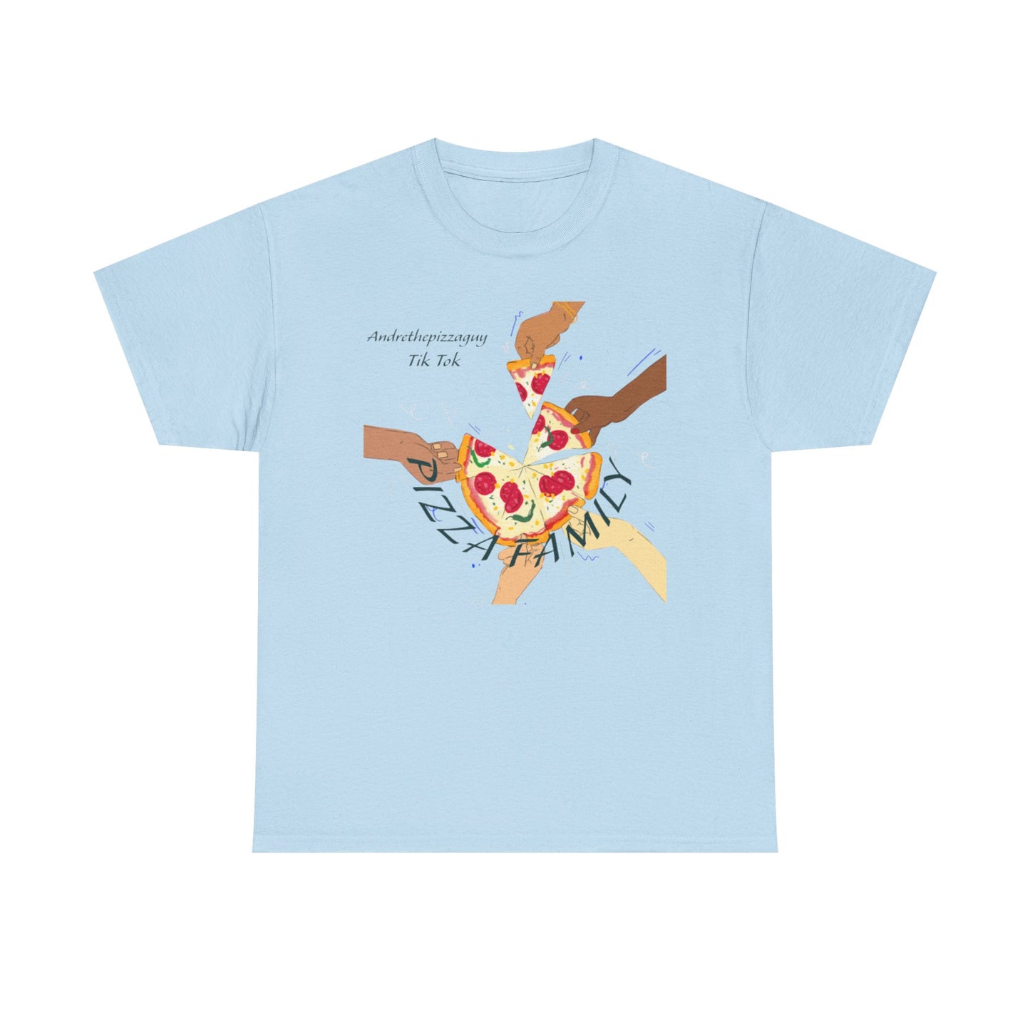 Pizza Family T-Shirt — Together Share Slice Graphic Tee