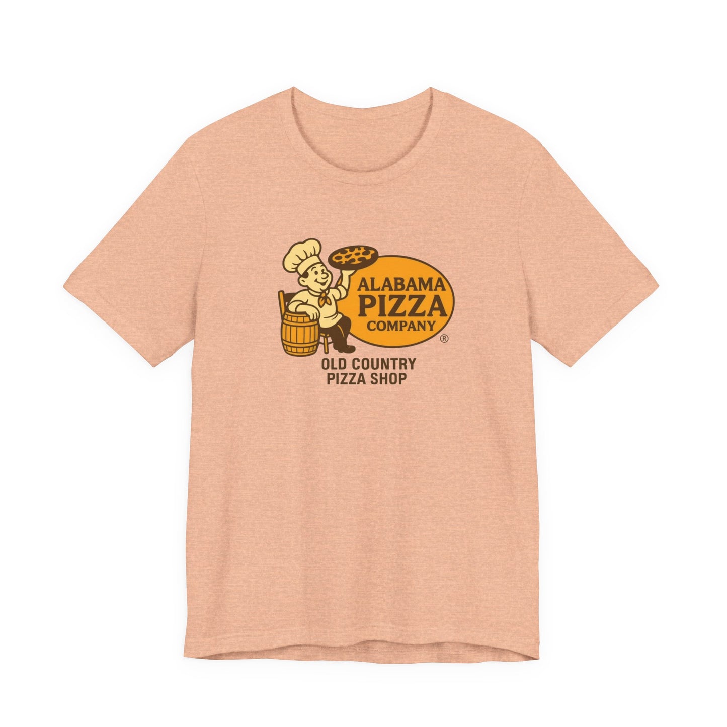 Alabama Pizza Company Tee — Old Country Pizza Shop Graphic T-Shirt