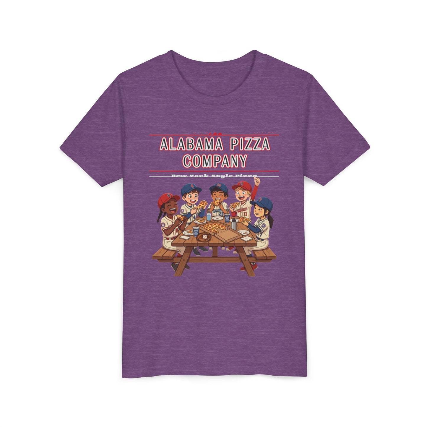 Youth Tee — Alabama Pizza Company Kids Pizza Party Shirt