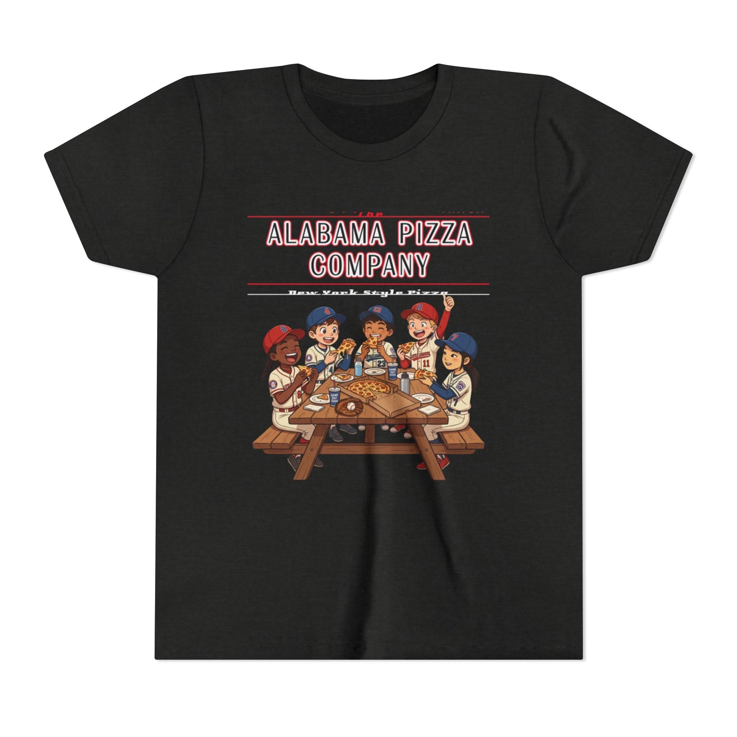 Youth Tee — Alabama Pizza Company Kids Pizza Party Shirt
