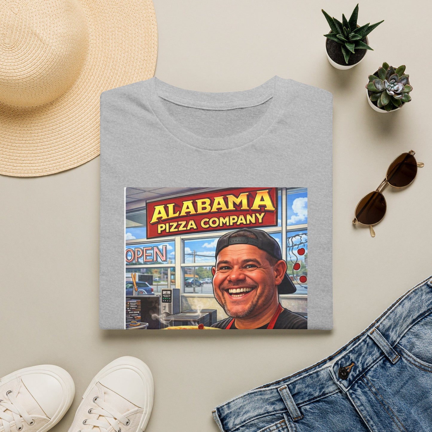 Alabama Pizza Company T-Shirt — Retro Pizzeria Graphic Tee