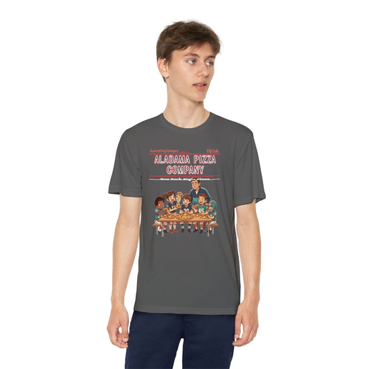Alabama Pizza Company Kids Tee – Retro Pizza Night Graphic Youth T-Shirt