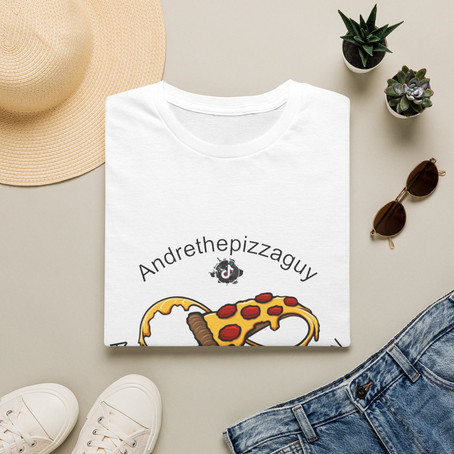 Pizza Logo T-Shirt — "Andrethepizzaguy" Alabama Pizza Company Tee