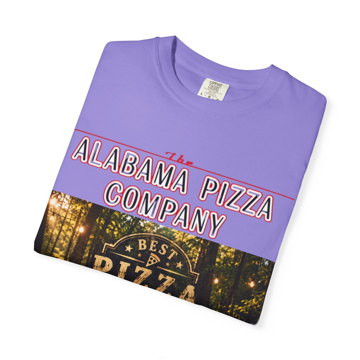Alabama Pizza Company T‑Shirt – Best Pizza in Alabama Graphic Tee