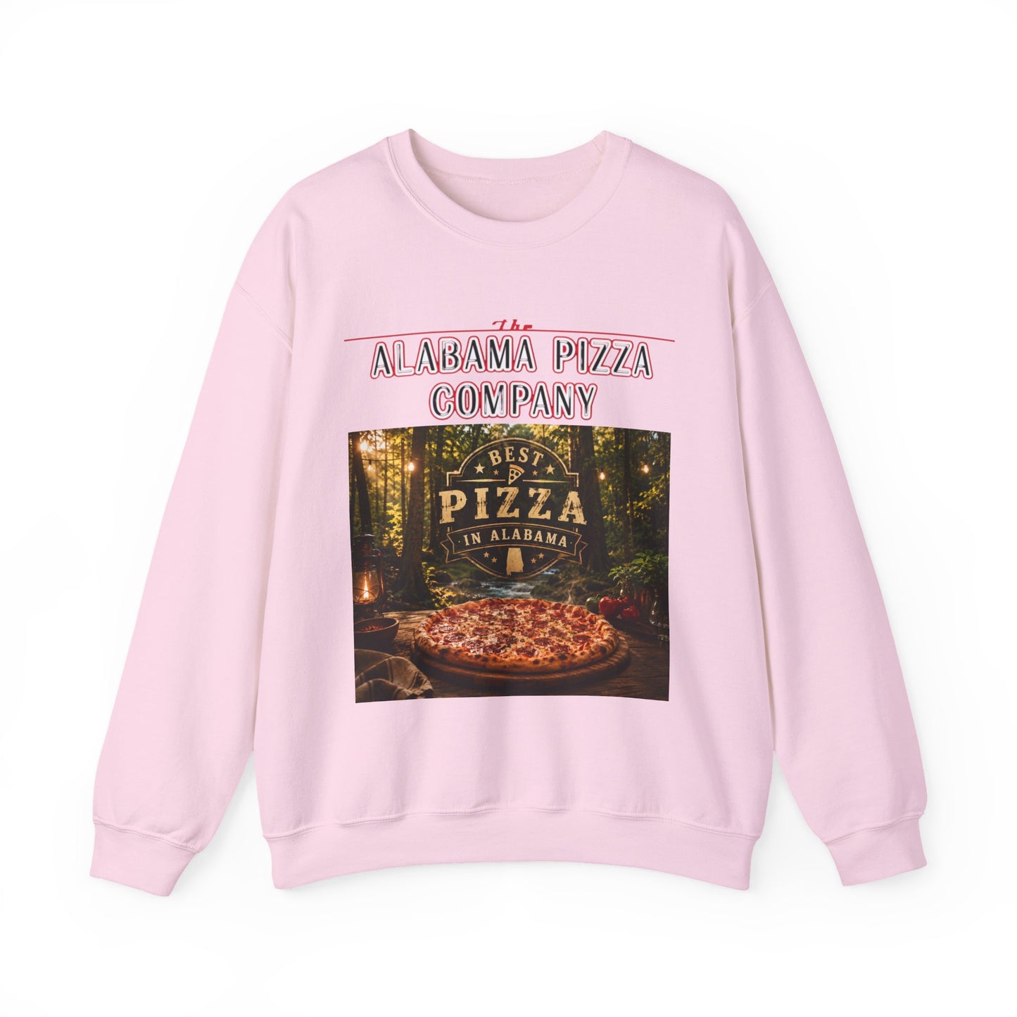 Alabama Pizza Company Sweatshirt — "Best Pizza in Alabama" Crewneck