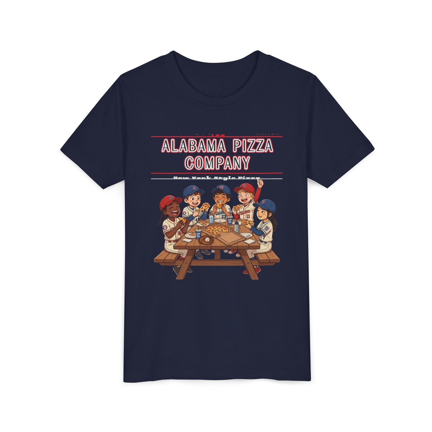 Youth Tee — Alabama Pizza Company Kids Pizza Party Shirt