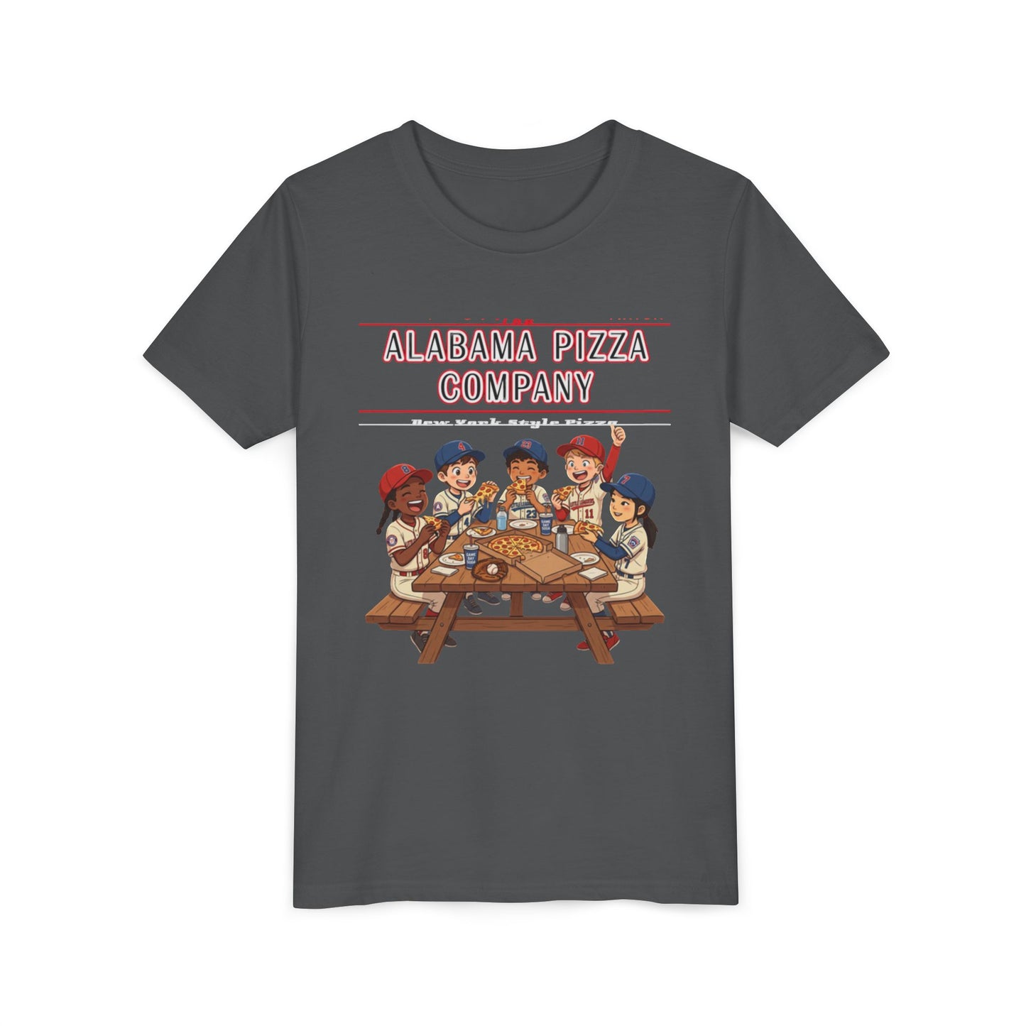 Youth Tee — Alabama Pizza Company Kids Pizza Party Shirt