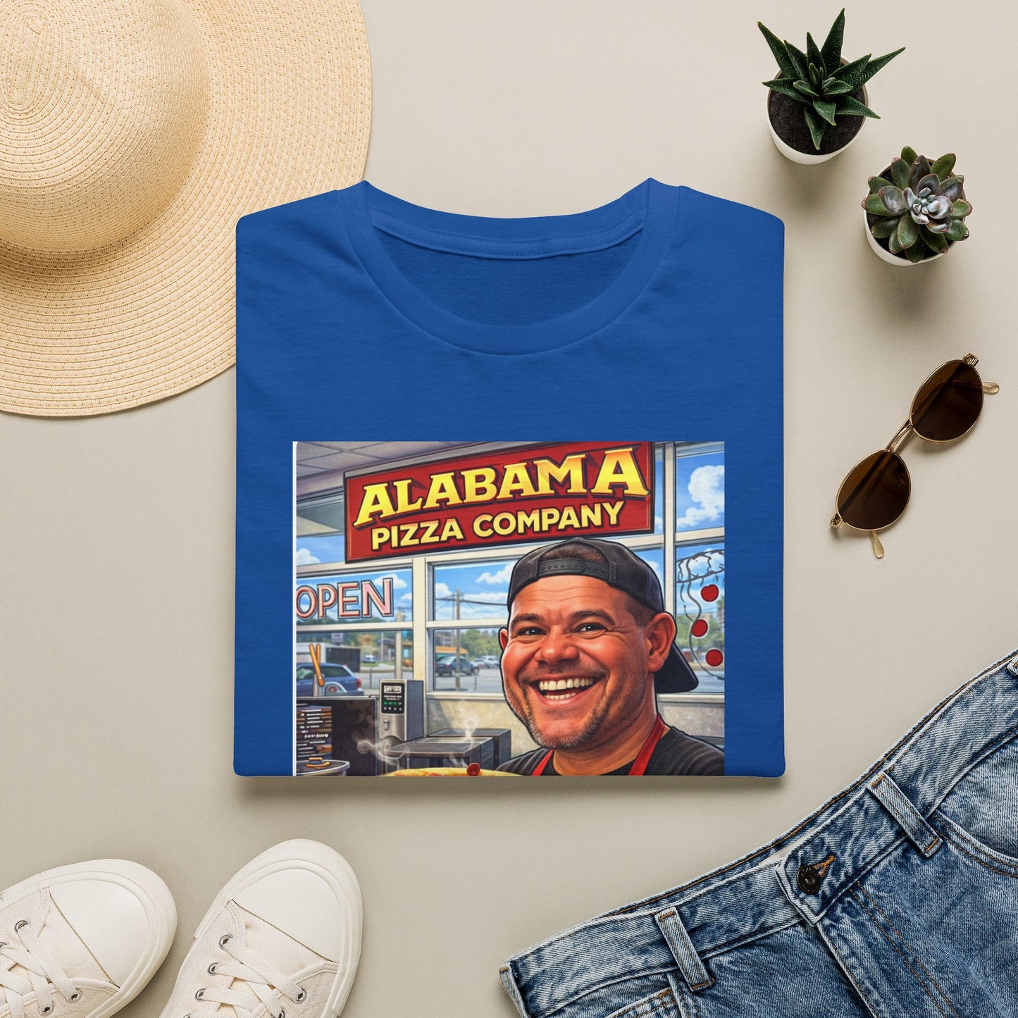 Alabama Pizza Company T-Shirt — Retro Pizzeria Graphic Tee