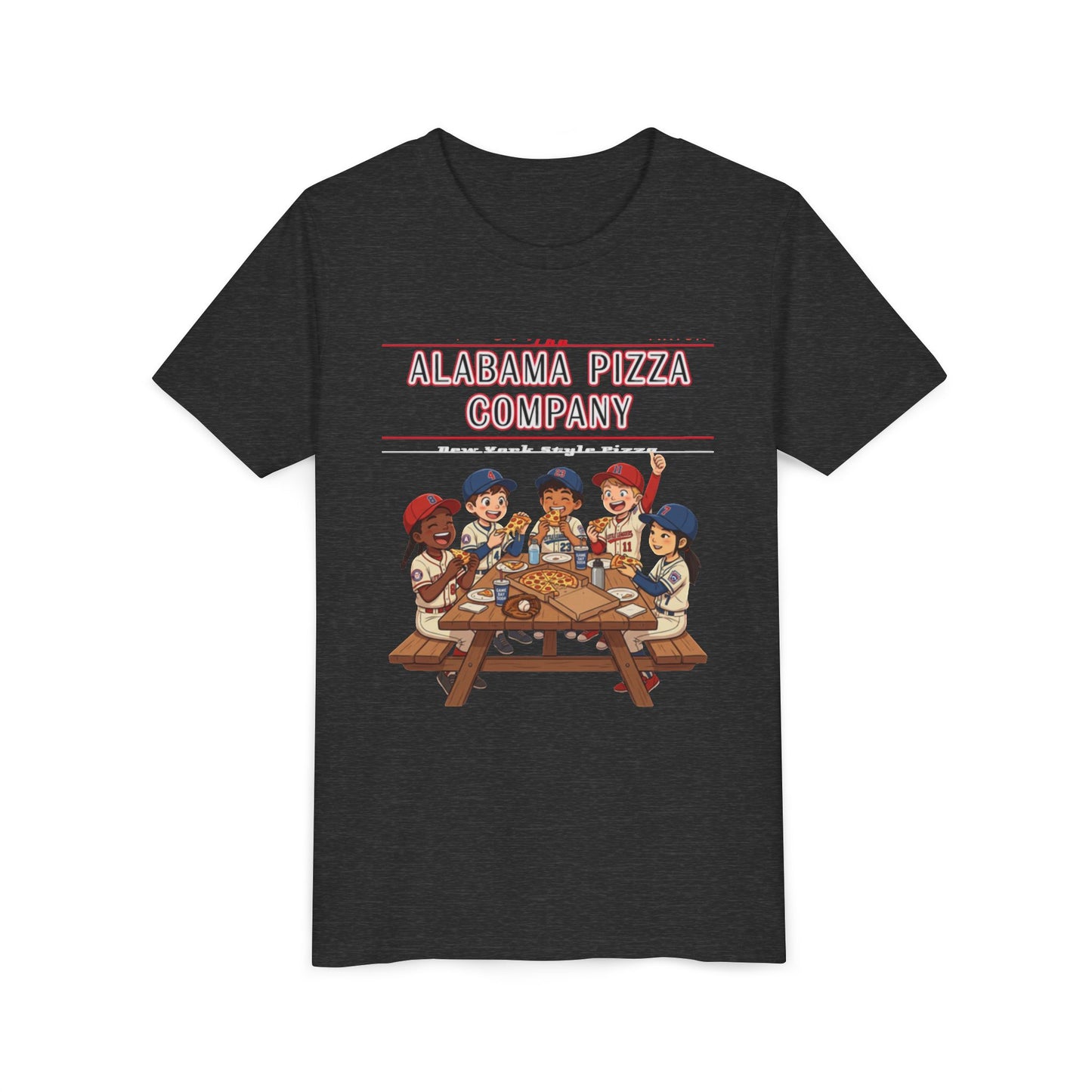 Youth Tee — Alabama Pizza Company Kids Pizza Party Shirt
