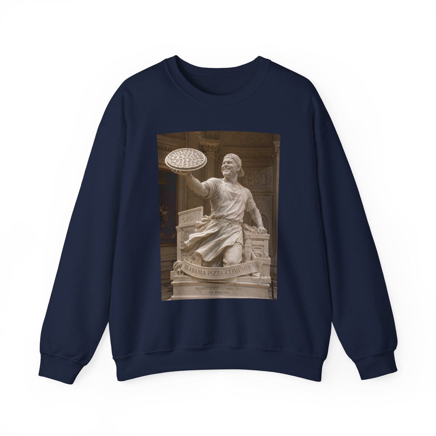 Statue of Liberty Disc Throw Sweatshirt