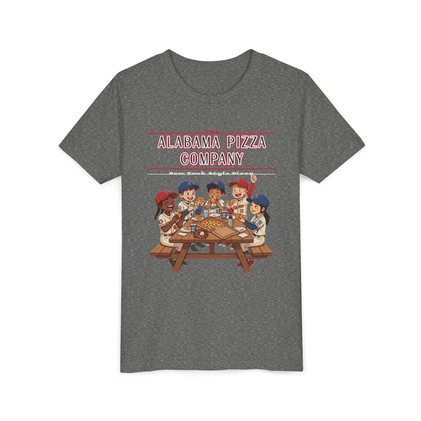 Youth Tee — Alabama Pizza Company Kids Pizza Party Shirt
