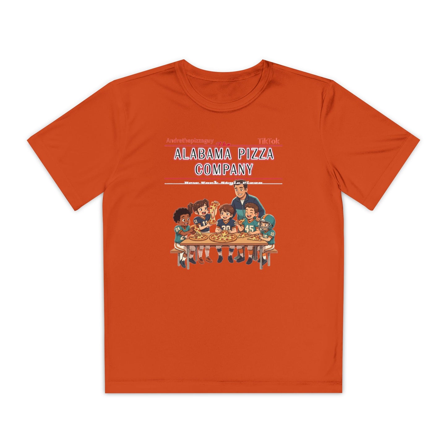 Alabama Pizza Company Kids Tee – Retro Pizza Night Graphic Youth T-Shirt