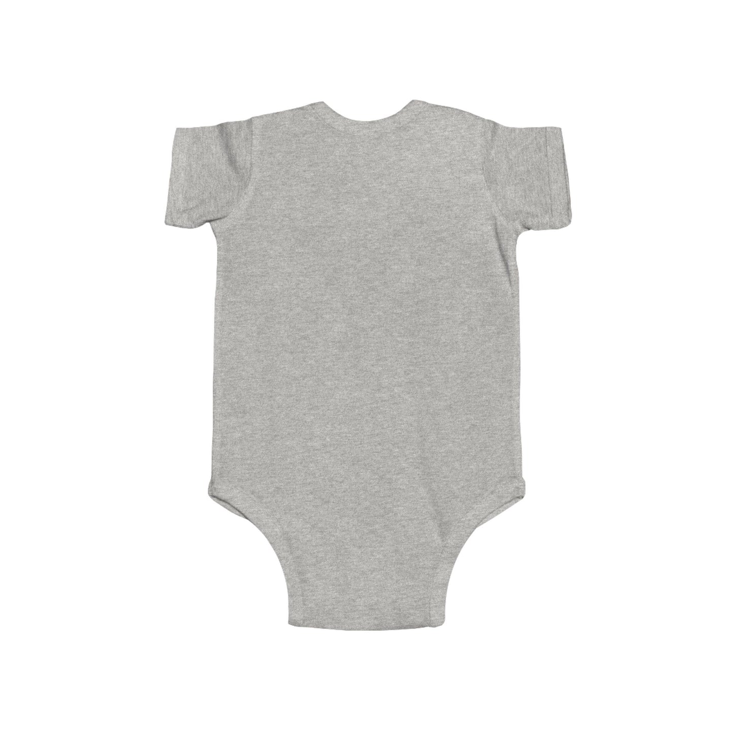 Baby Bodysuit — "Here for Snacks" Cute Animal Dinner Crew Infant Onesie