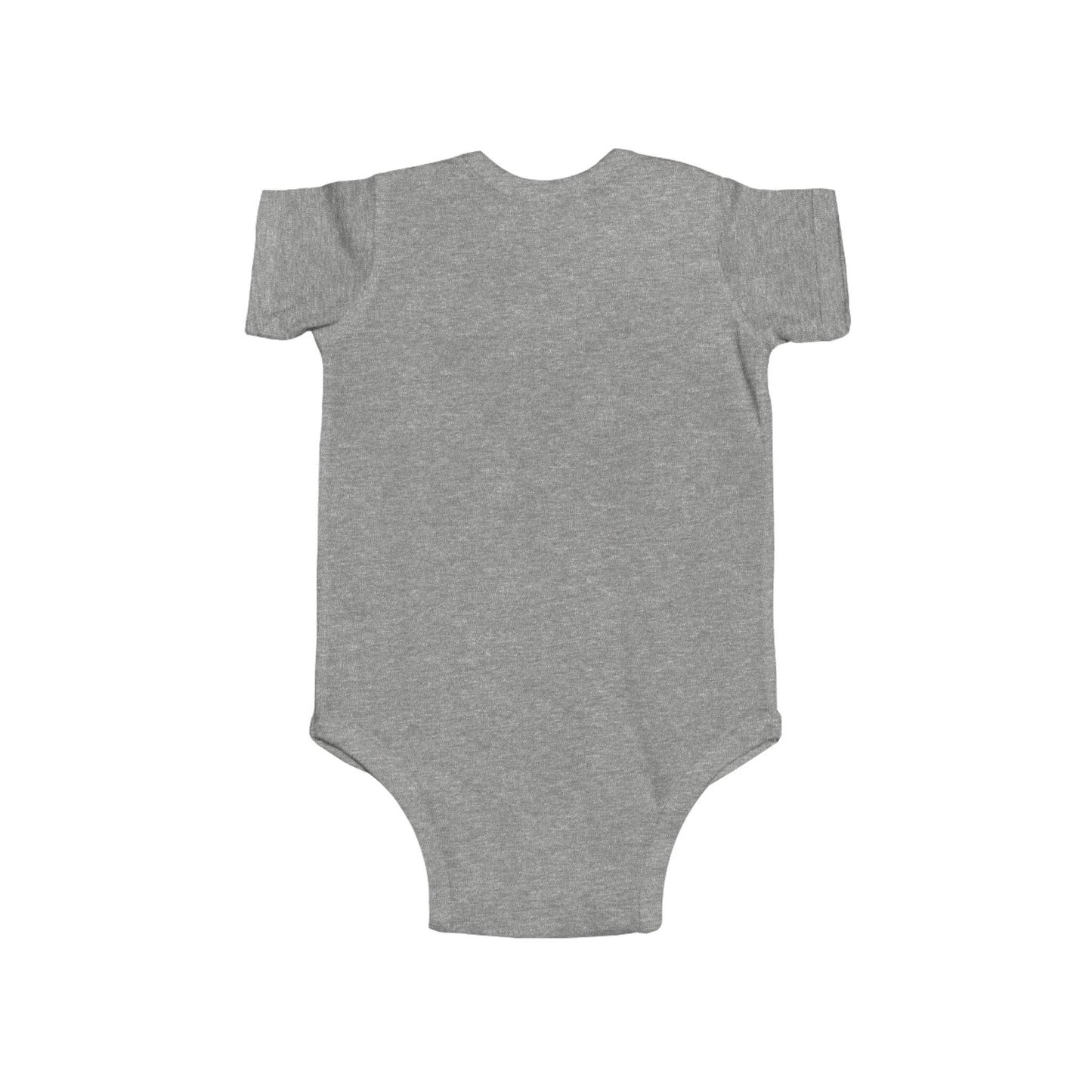 Baby Bodysuit — "Here for Snacks" Cute Animal Dinner Crew Infant Onesie