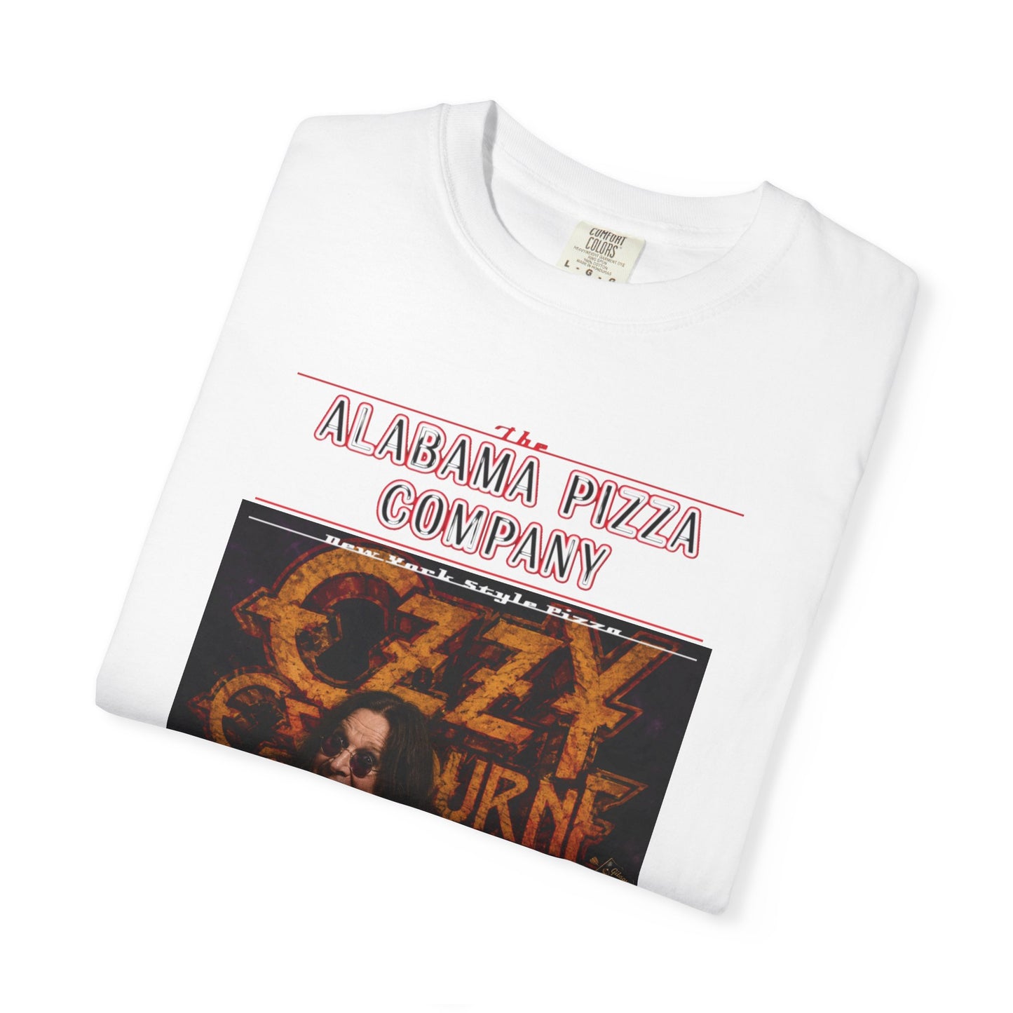 Ozzy Osbourne Pizza Company Graphic T-Shirt