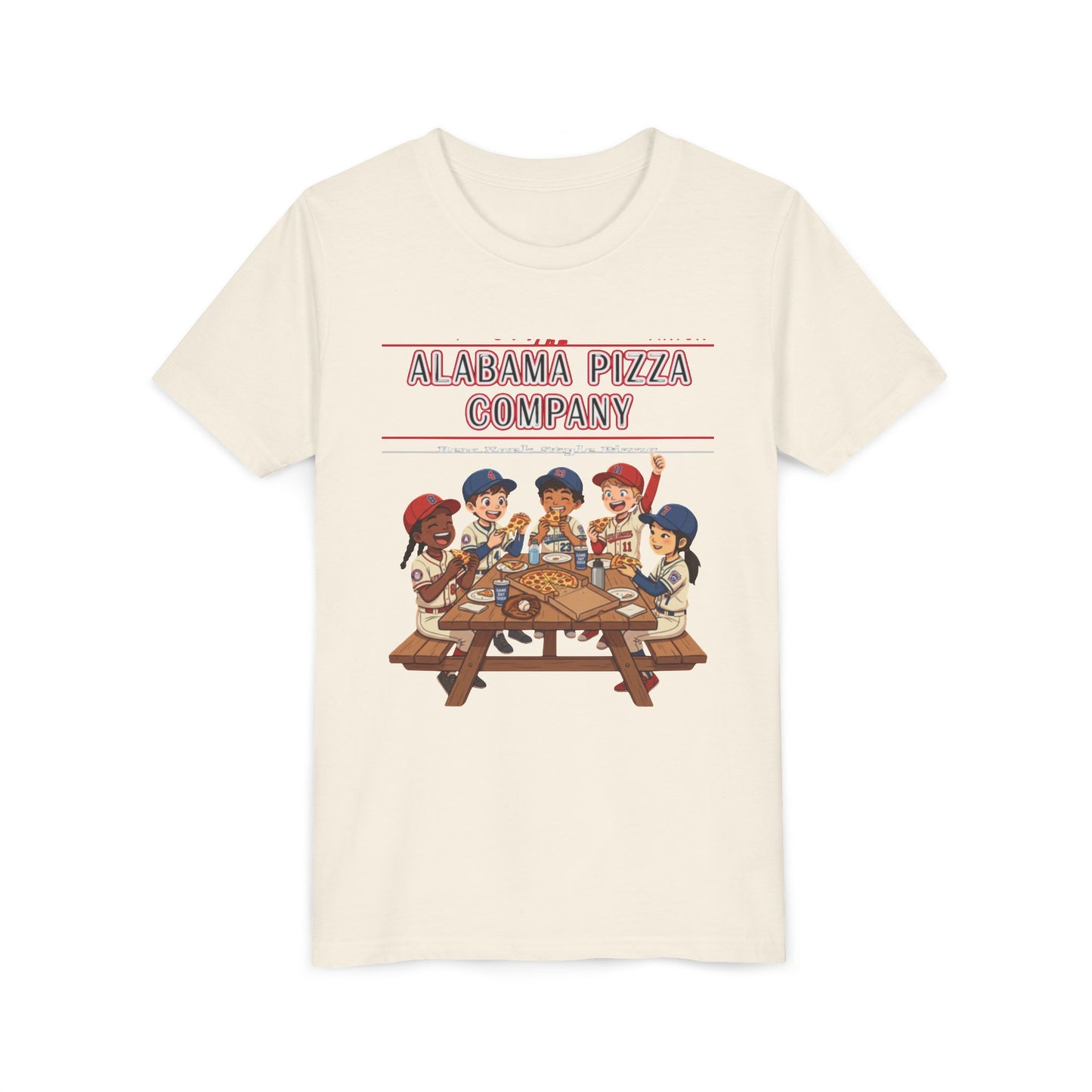Youth Tee — Alabama Pizza Company Kids Pizza Party Shirt