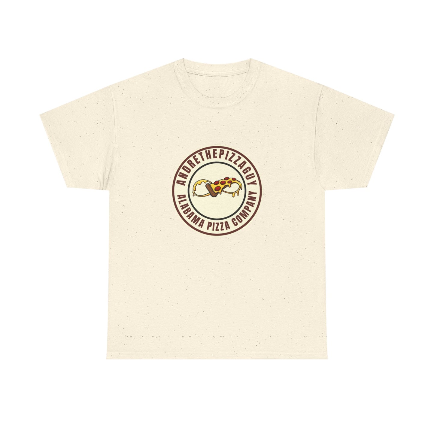 Pizza Company Logo Tee — Vintage Pepperoni Slice Graphic T-Shirt