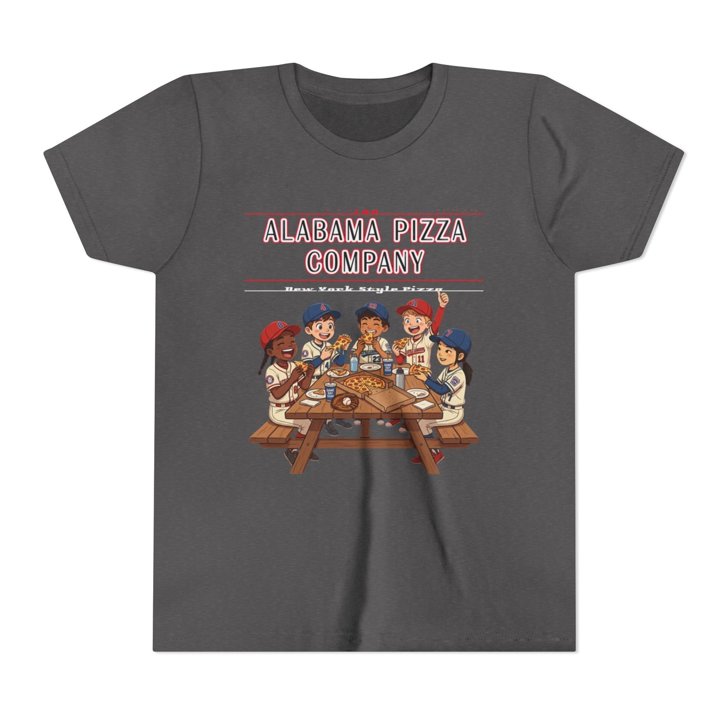 Youth Tee — Alabama Pizza Company Kids Pizza Party Shirt