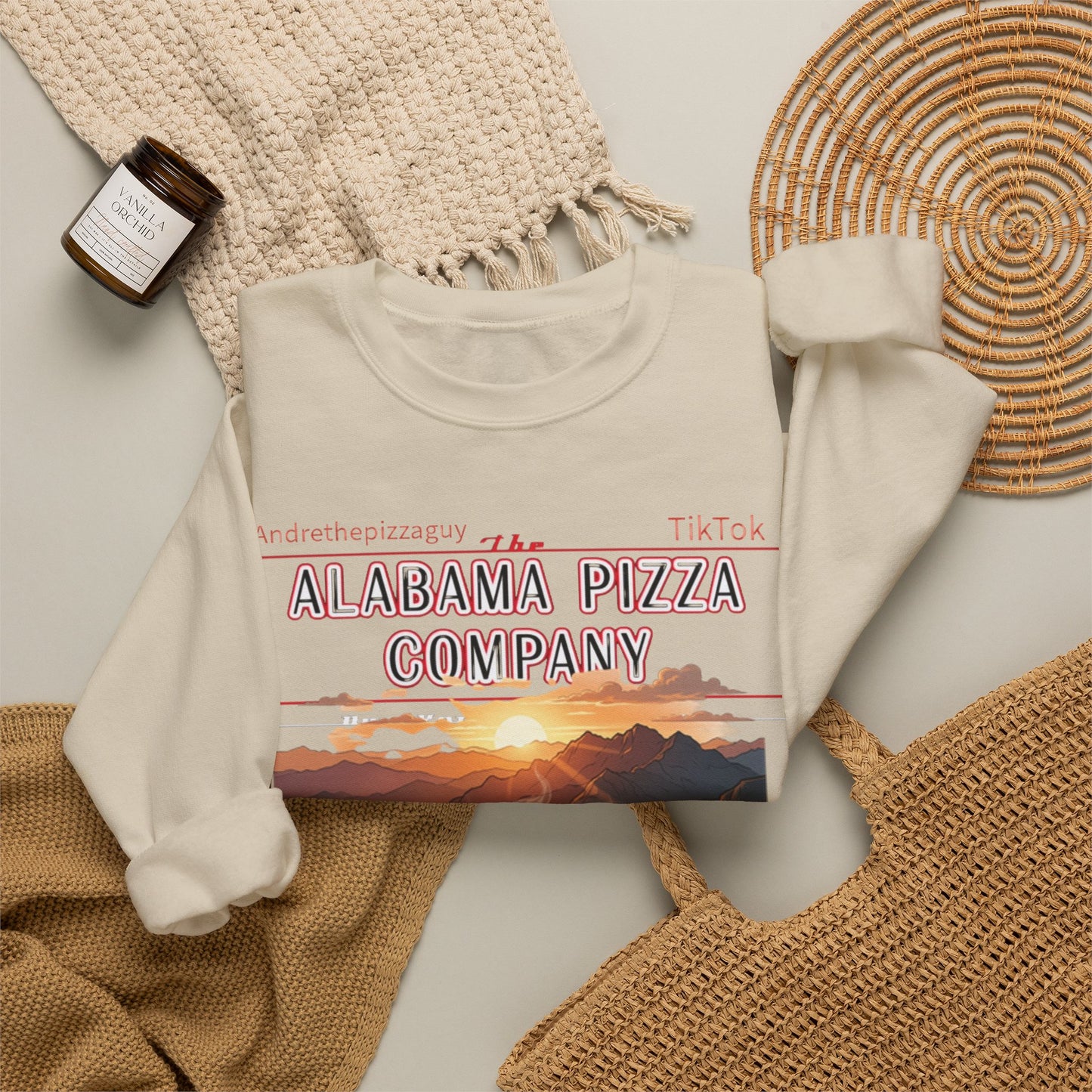 Alabama Pizza Company Sweatshirt – Vintage Mountain Pizza Crewneck