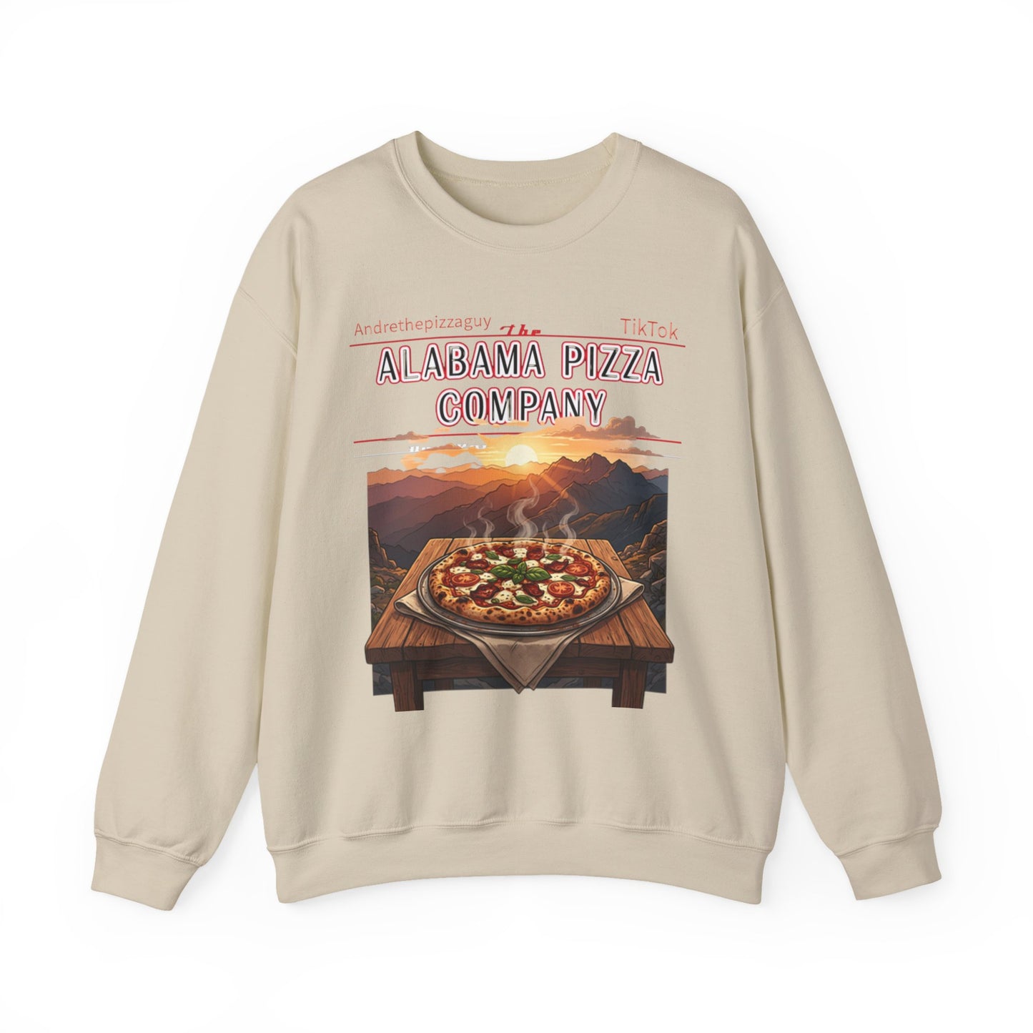 Alabama Pizza Company Sweatshirt – Vintage Mountain Pizza Crewneck