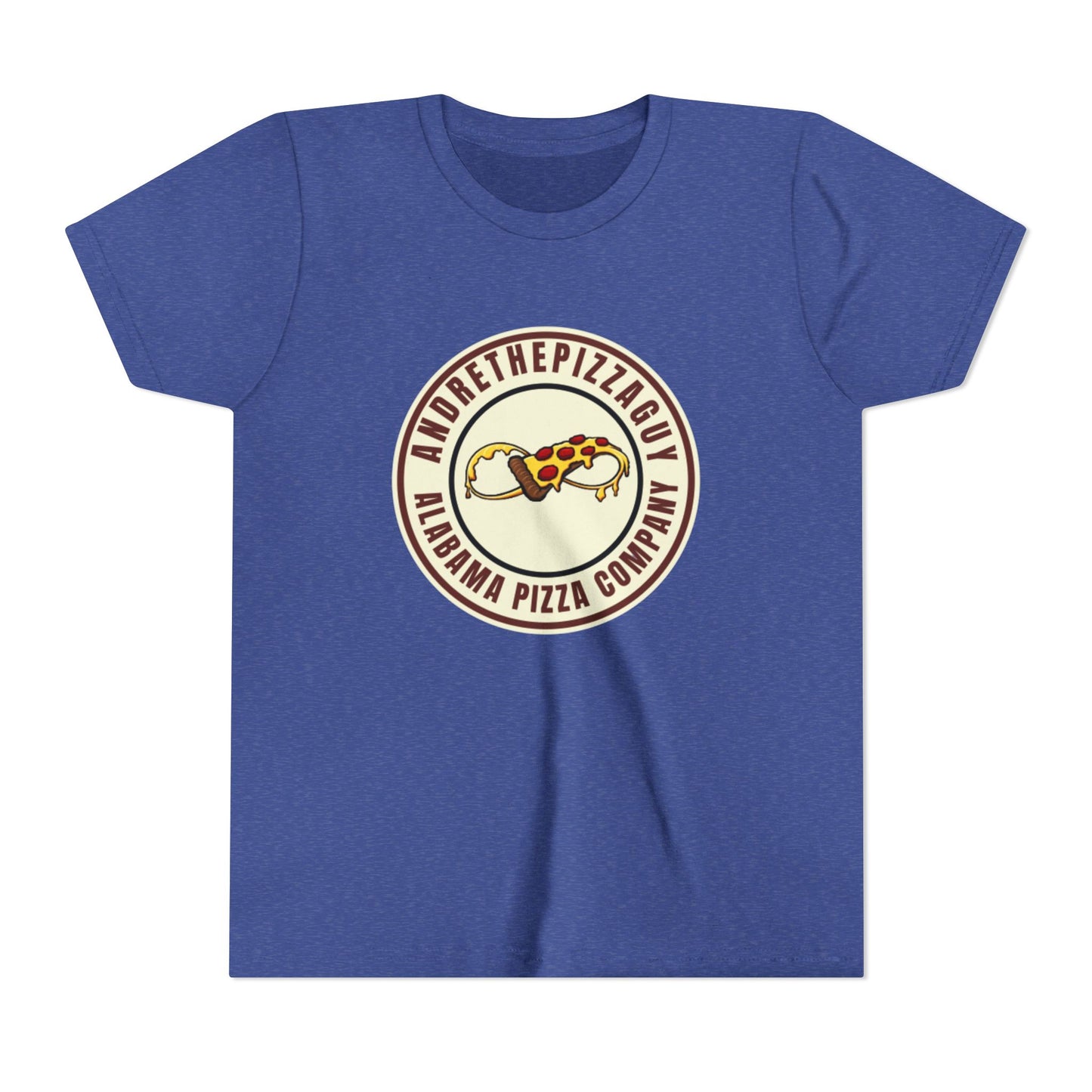 Youth T-Shirt — "AndreThePizzaGuy" Alabama Pizza Company Logo Tee