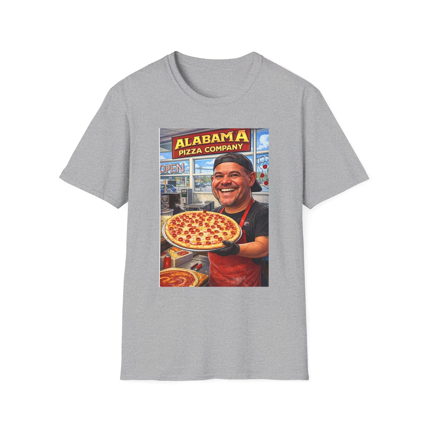 Alabama Pizza Company T-Shirt — Retro Pizzeria Graphic Tee