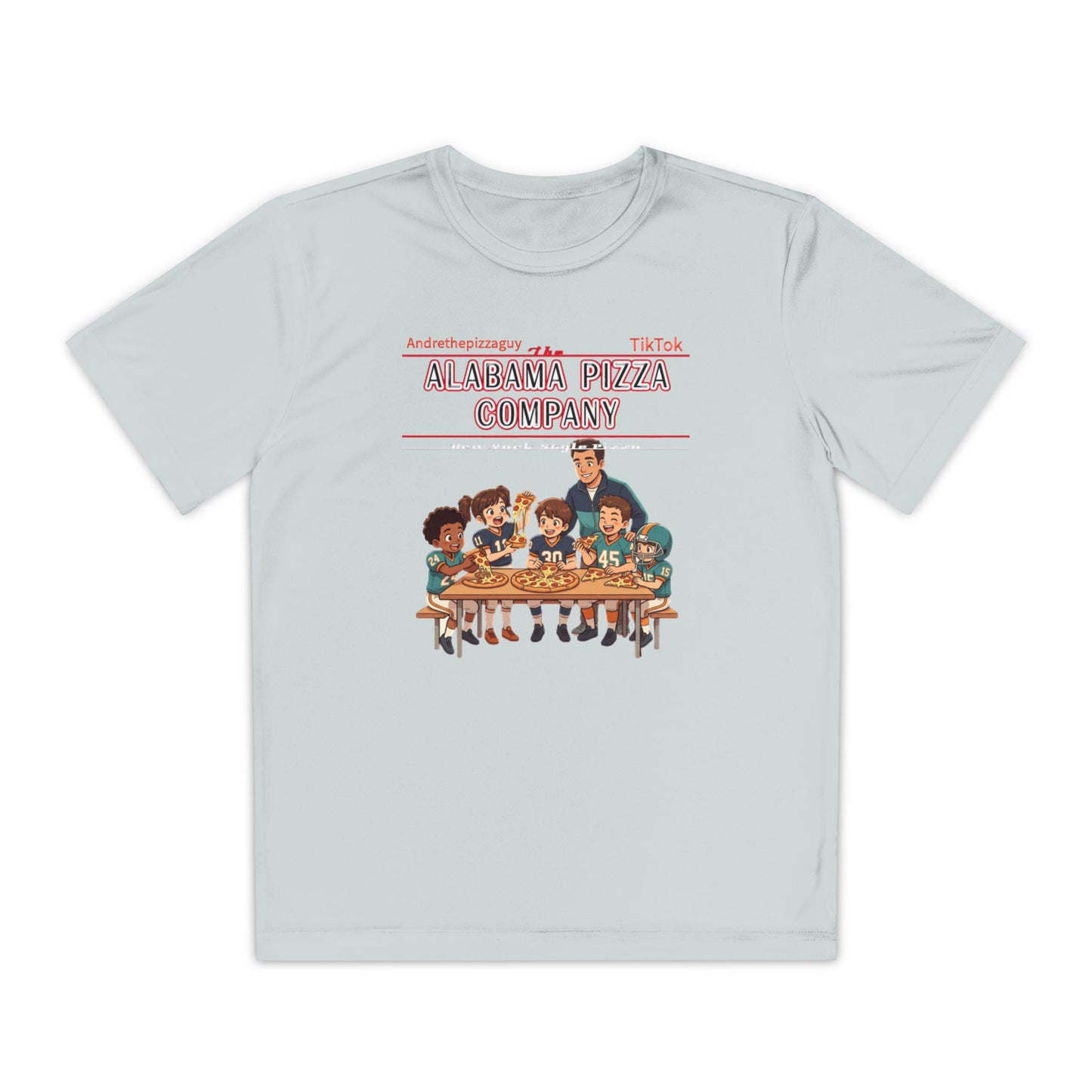 Alabama Pizza Company Kids Tee – Retro Pizza Night Graphic Youth T-Shirt