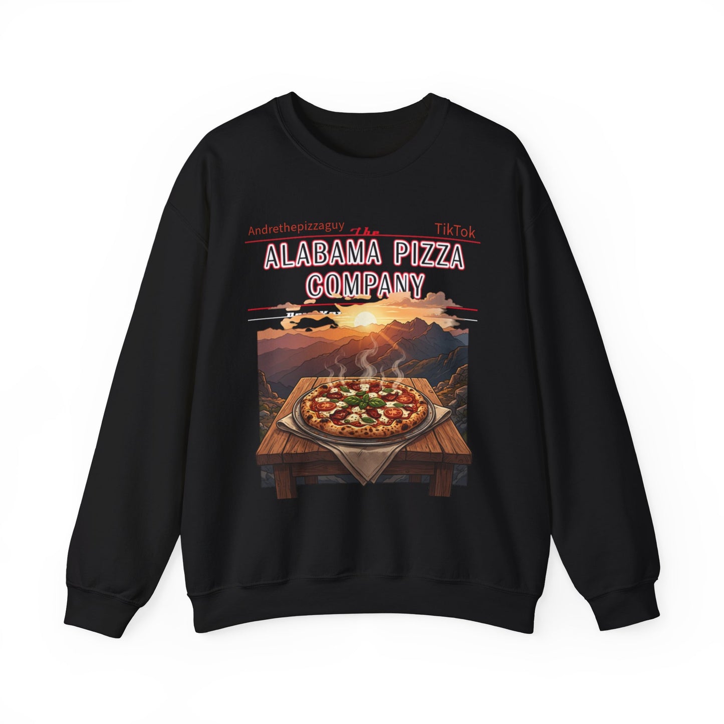 Alabama Pizza Company Sweatshirt – Vintage Mountain Pizza Crewneck