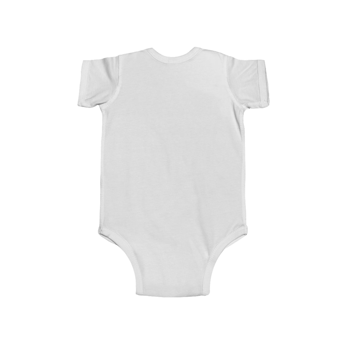 Baby Bodysuit — "Here for Snacks" Cute Animal Dinner Crew Infant Onesie