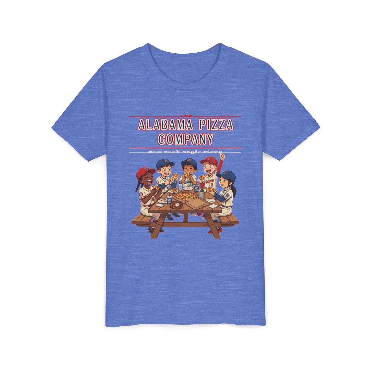 Youth Tee — Alabama Pizza Company Kids Pizza Party Shirt