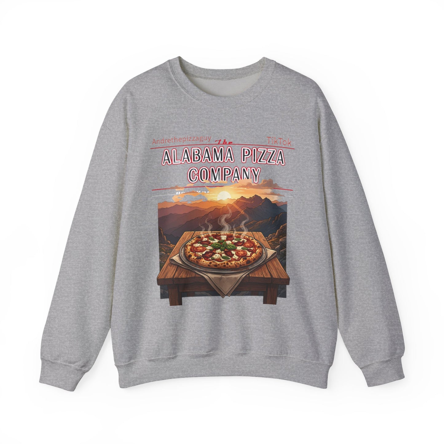 Alabama Pizza Company Sweatshirt – Vintage Mountain Pizza Crewneck