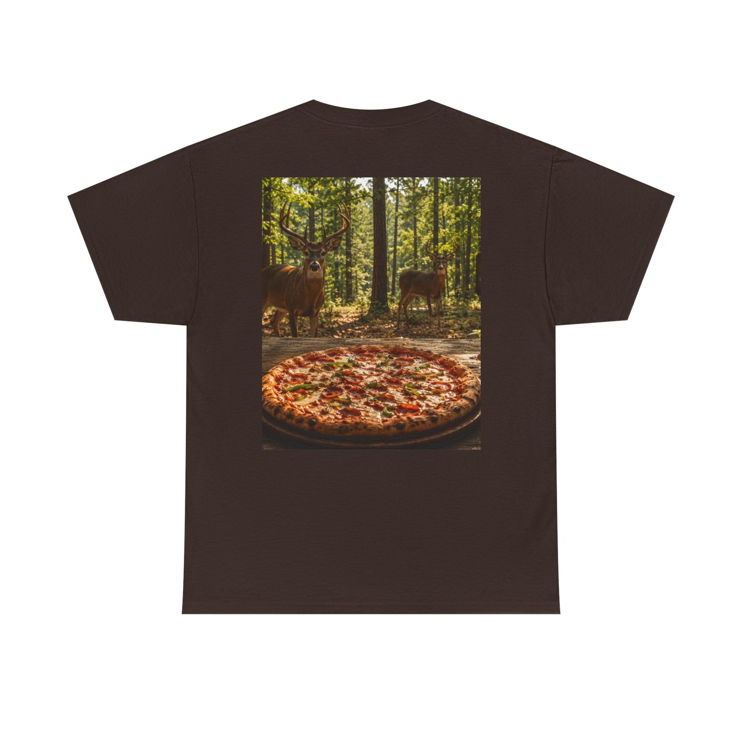 Pizza in the Pines T‑Shirt — Forest Pizza Graphic Tee