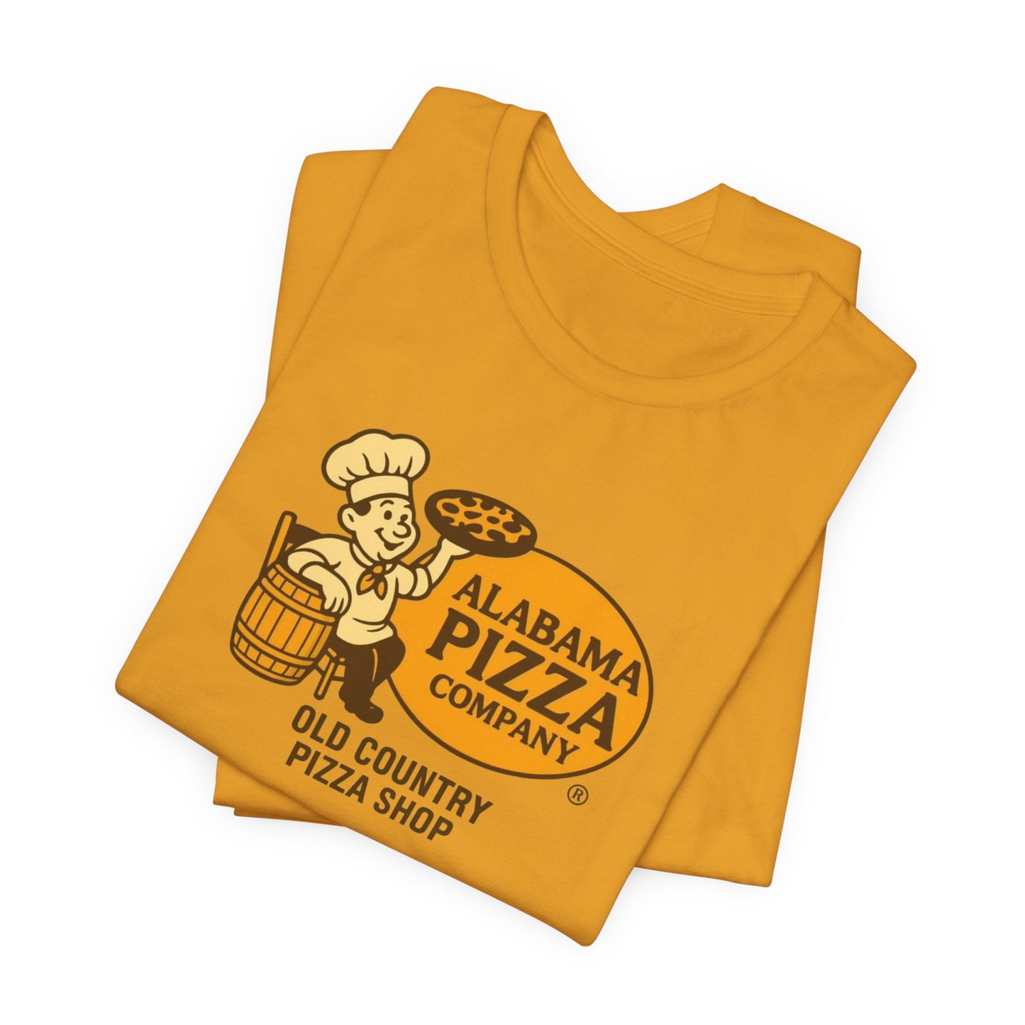 Alabama Pizza Company Tee — Old Country Pizza Shop Graphic T-Shirt