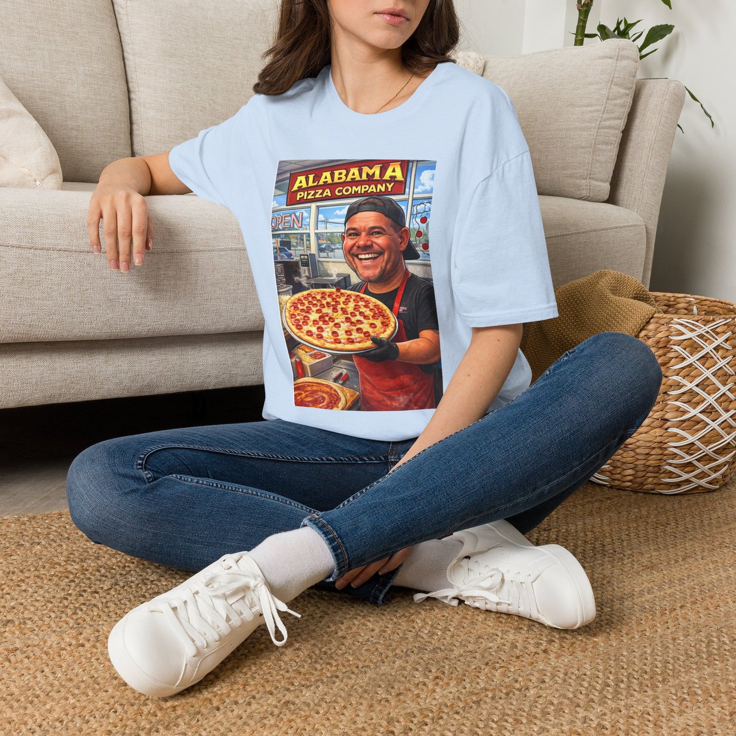 Alabama Pizza Company T-Shirt — Retro Pizzeria Graphic Tee