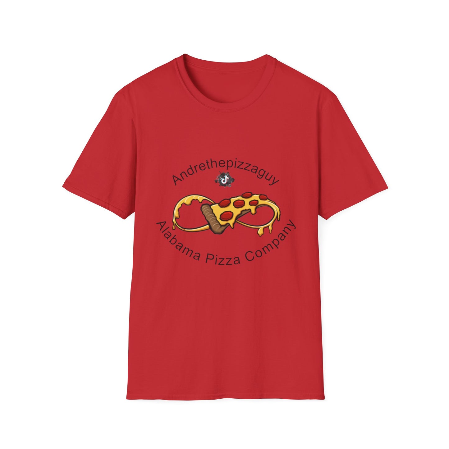 Pizza Logo T-Shirt — "Andrethepizzaguy" Alabama Pizza Company Tee