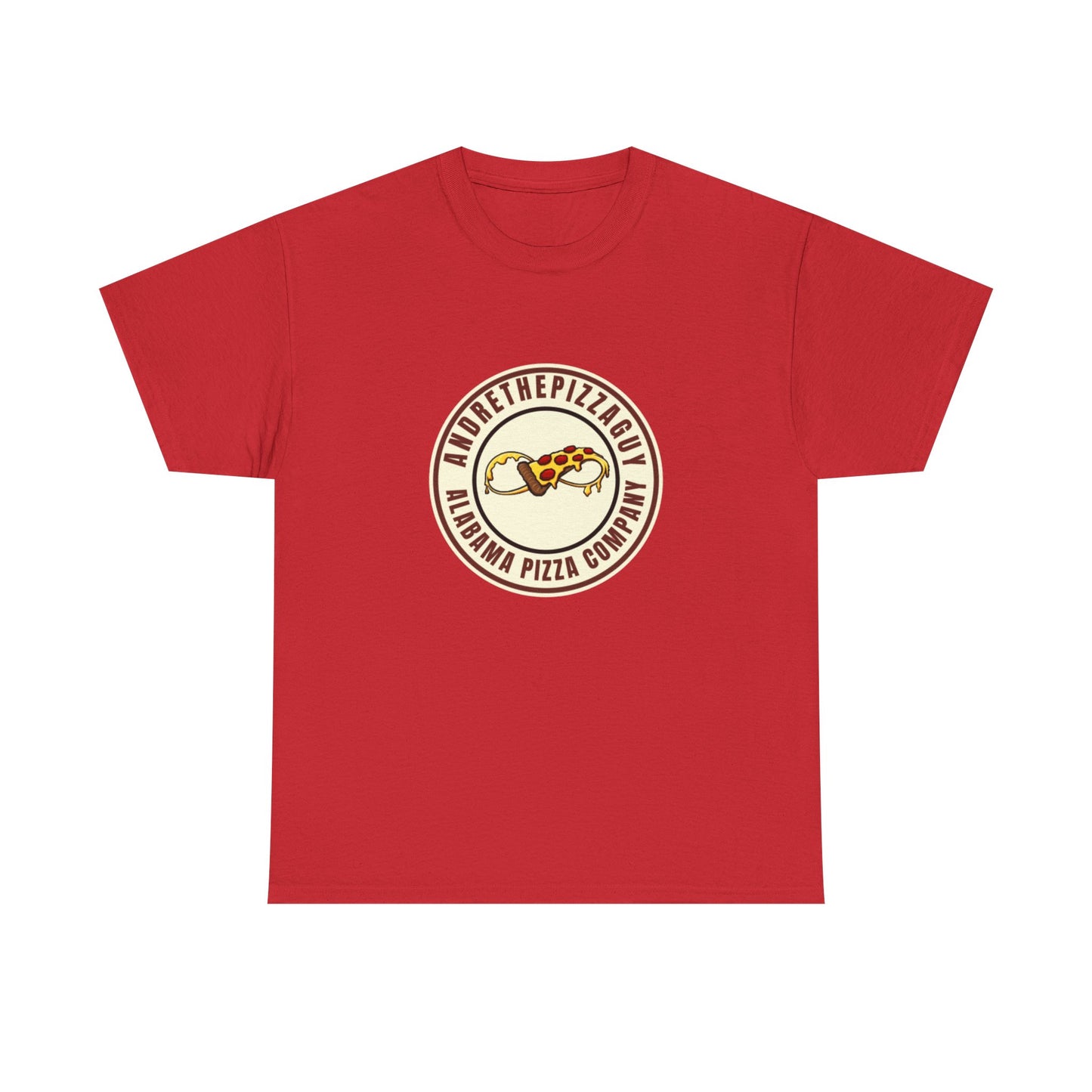 Pizza Company Logo Tee — Vintage Pepperoni Slice Graphic T-Shirt