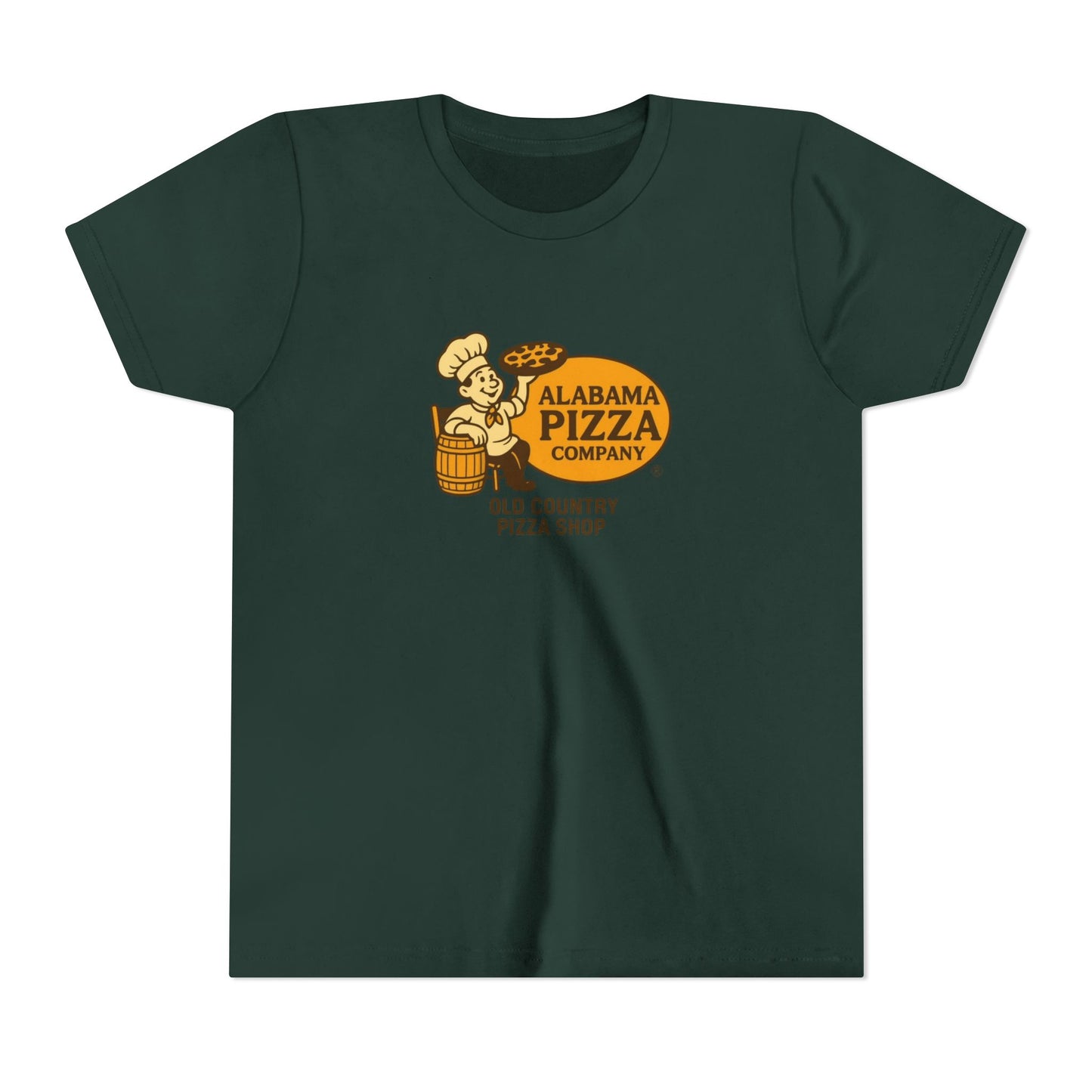 Alabama Pizza Company Kids Tee – 'Old Country Pizza Shop' Youth T‑Shirt
