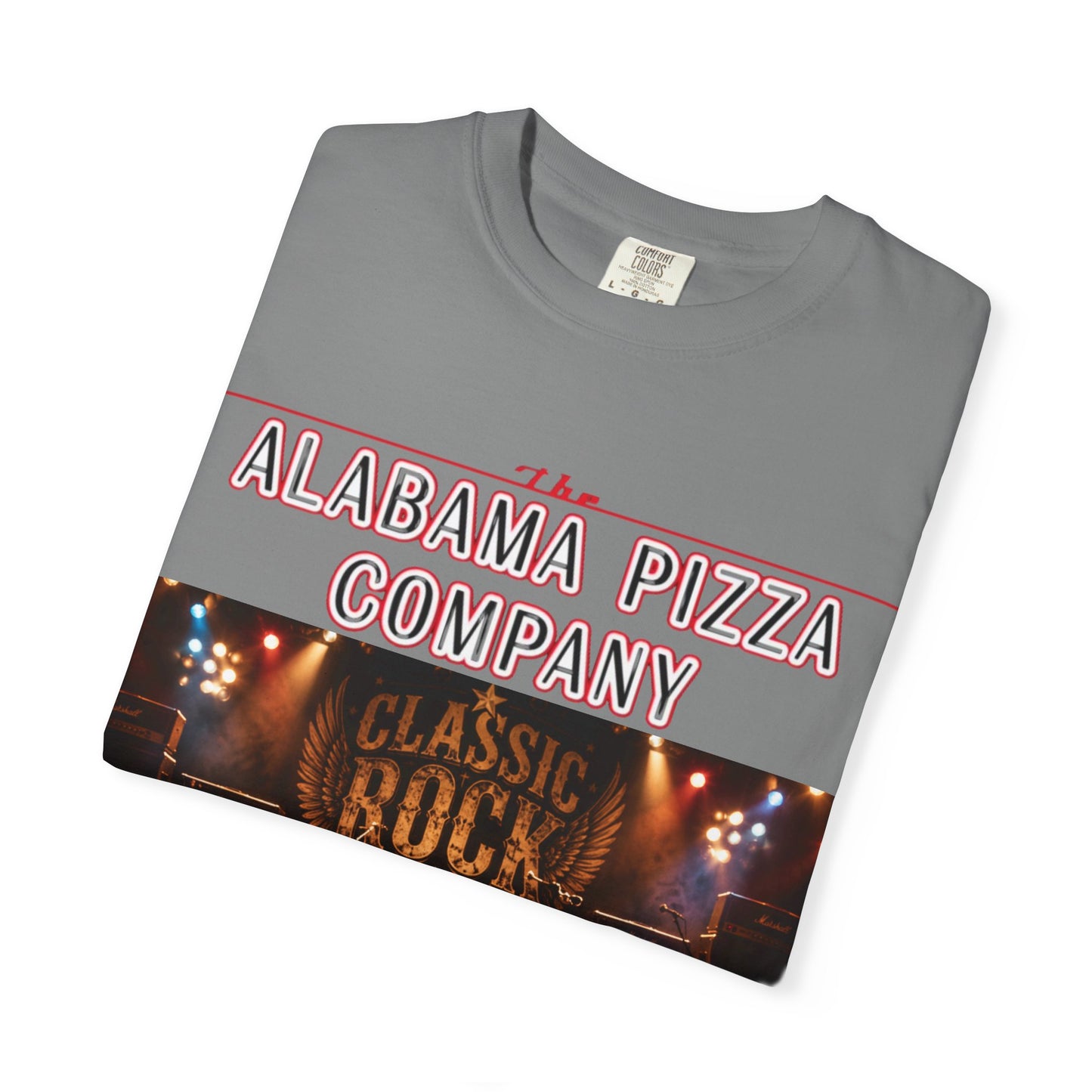 Pizza & Classic Rock T-Shirt — The Alabama Pizza Company Graphic Tee