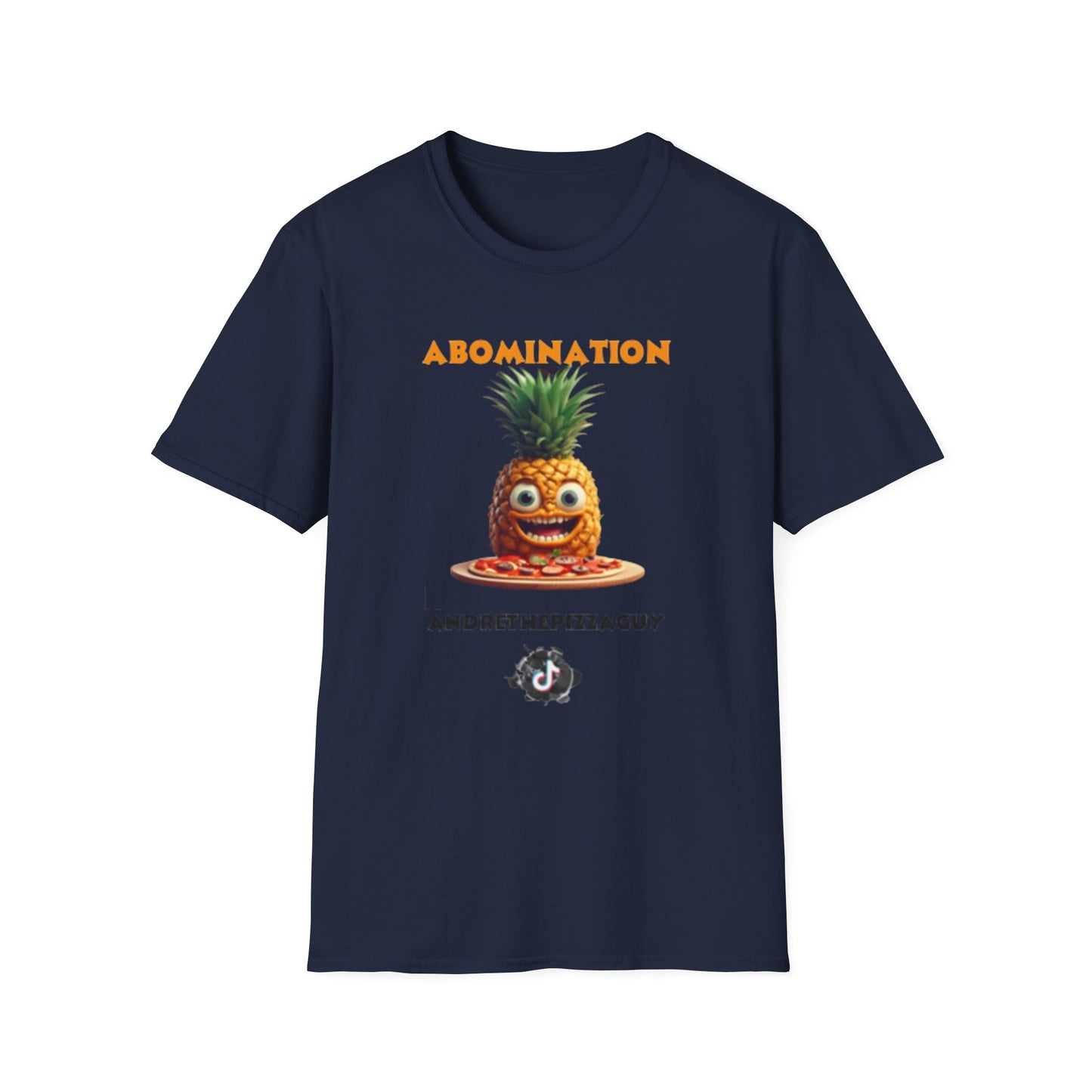 Abomination Pineapple Graphic T-Shirt — Funny Novelty Fruit Tee