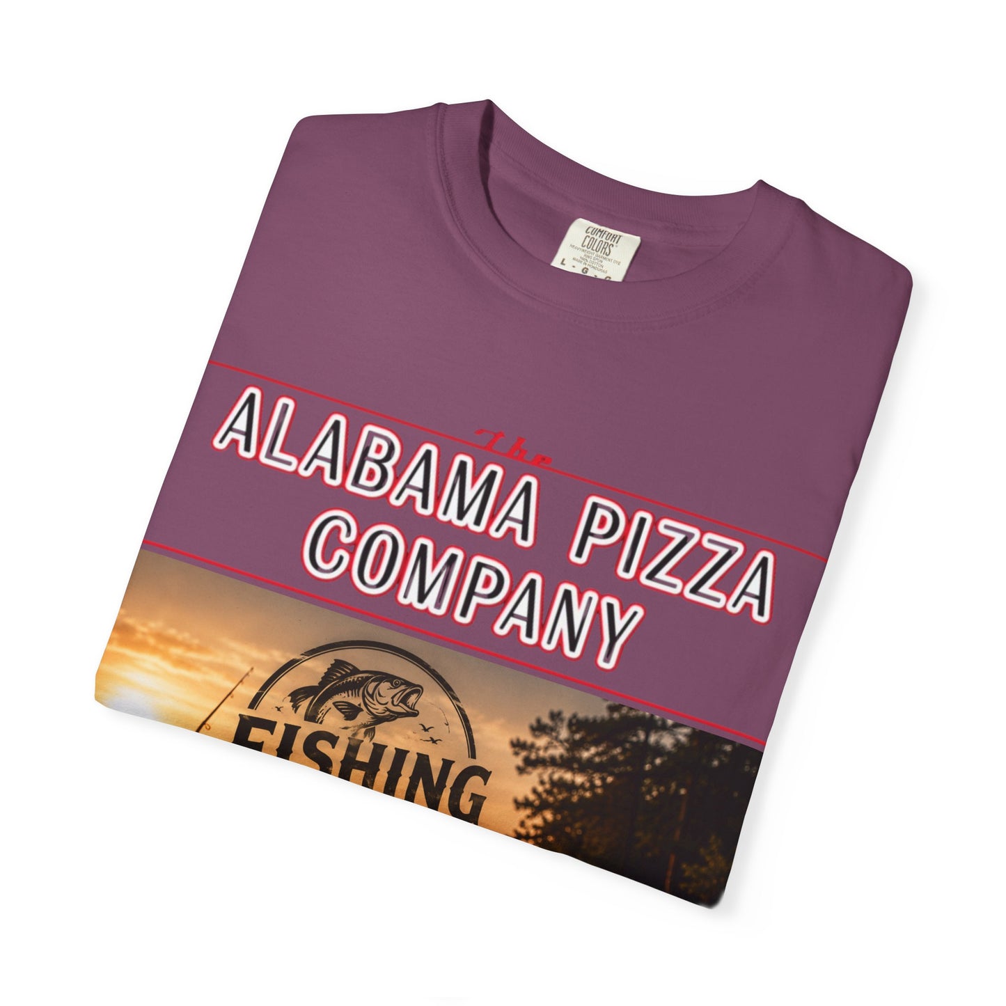 Alabama Pizza Co. Fishing Life T-Shirt