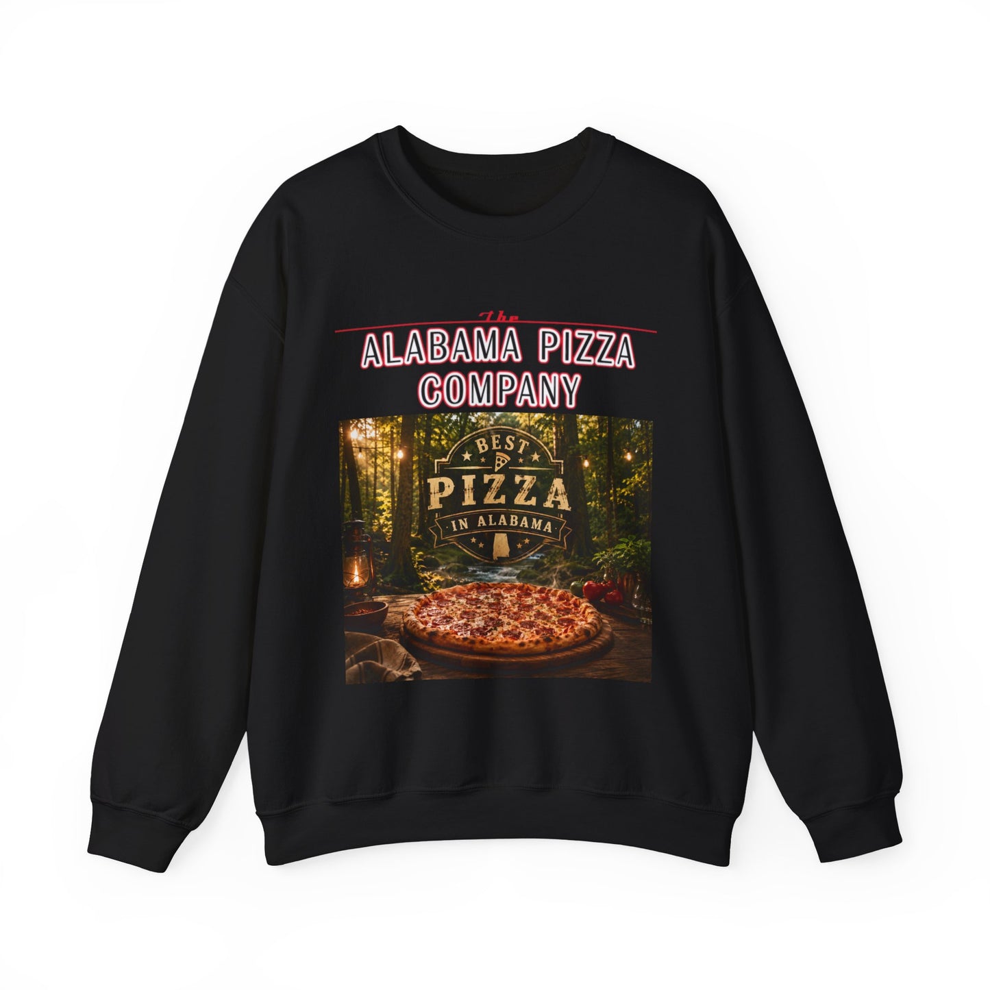 Alabama Pizza Company Sweatshirt — "Best Pizza in Alabama" Crewneck